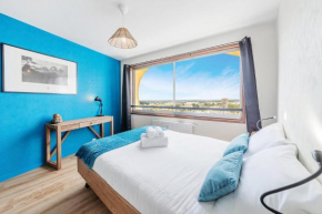 Bellevue, appartement T2, terrasse & parking